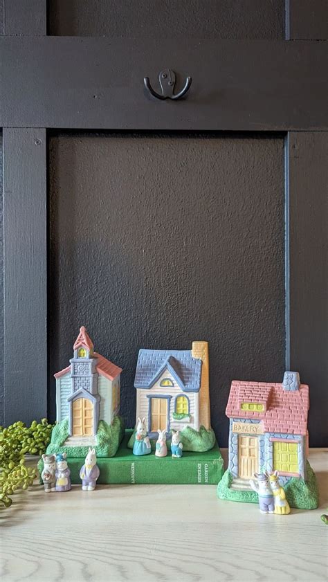 Ceramic Easter Village