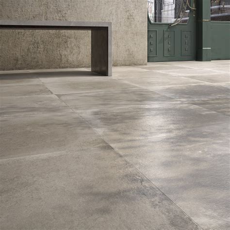 .. my favorite so far tile that looks like polished concrete Floor tile design, House