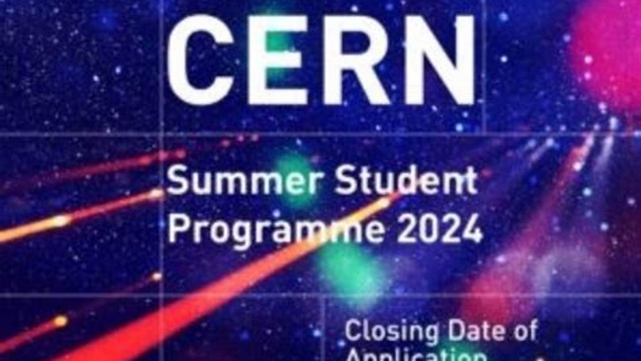 Cern Summer Student Programme 2024
