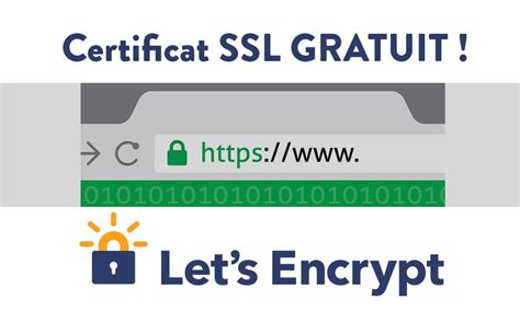Protégez votre site web dès maintenant avec un Certificat SSL Gratuit pour assurer la sécurité de vos visiteurs!