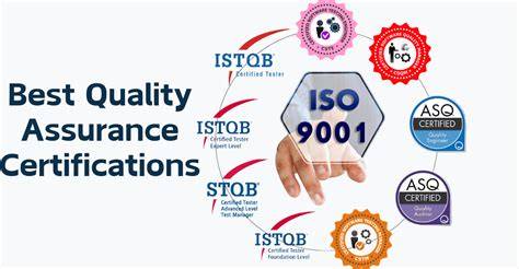 Certifications and Quality Control