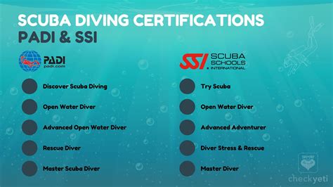 Certified diver tips