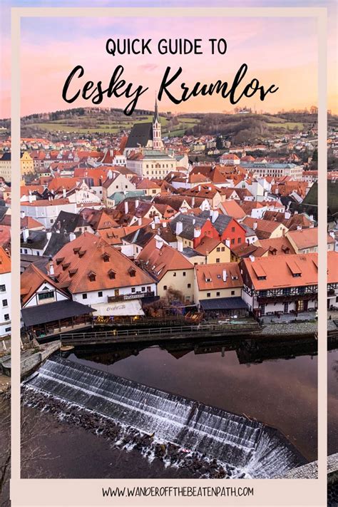 Cesky Krumlov Travel Tips