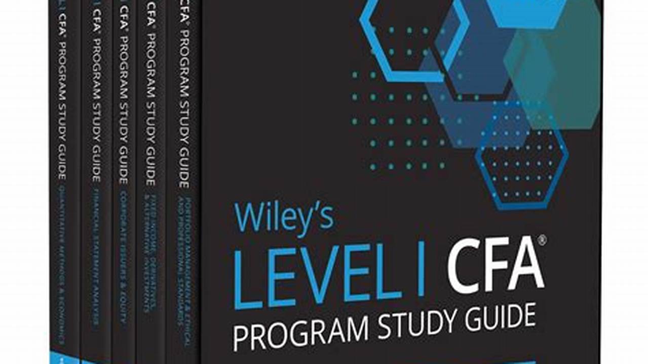 Cfa Level 1 2025 Books
