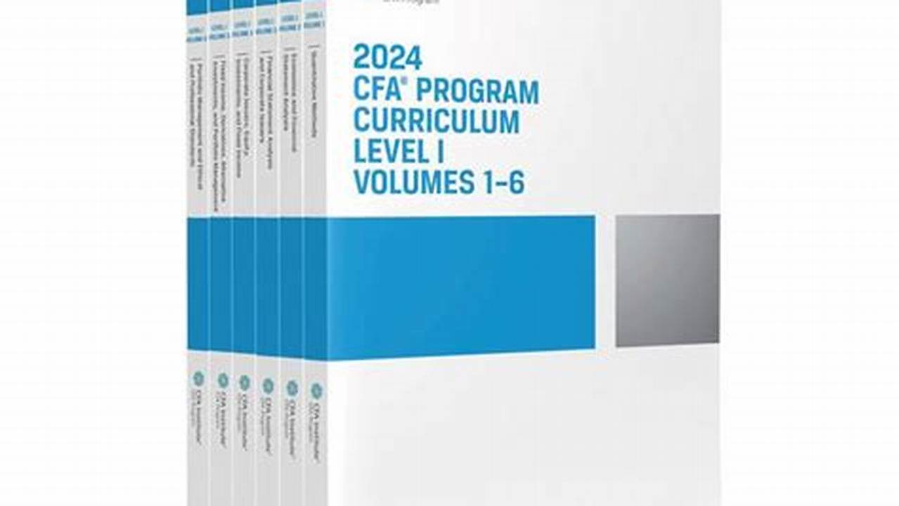 Cfa Level 1 Books 2024 Pdf