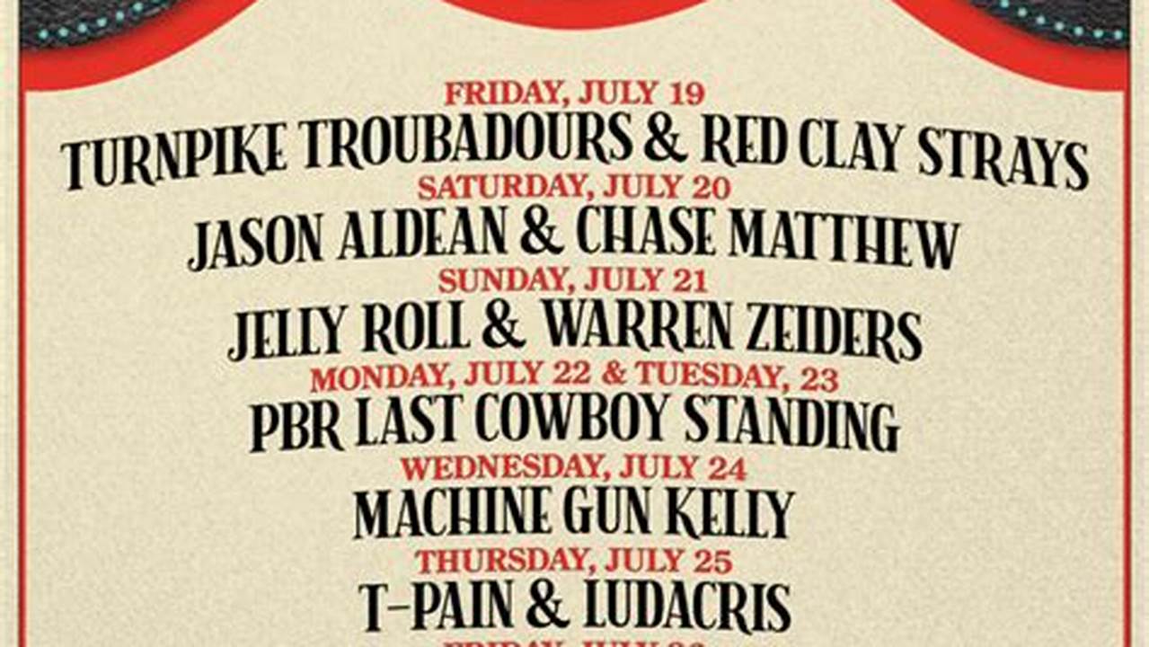 Cfd Concert Lineup 2025