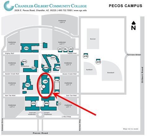 Chandler Gilbert Community College Williams Campus Map Lake