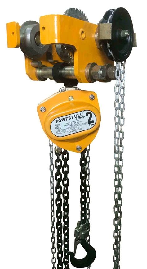 Chain Pulley Block With Trolley Catalogue