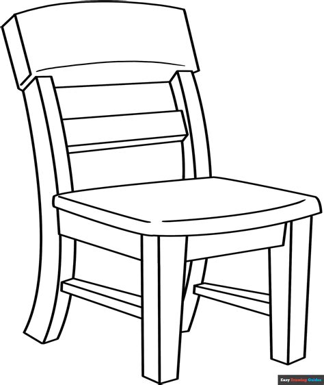 Chair Coloring Pages