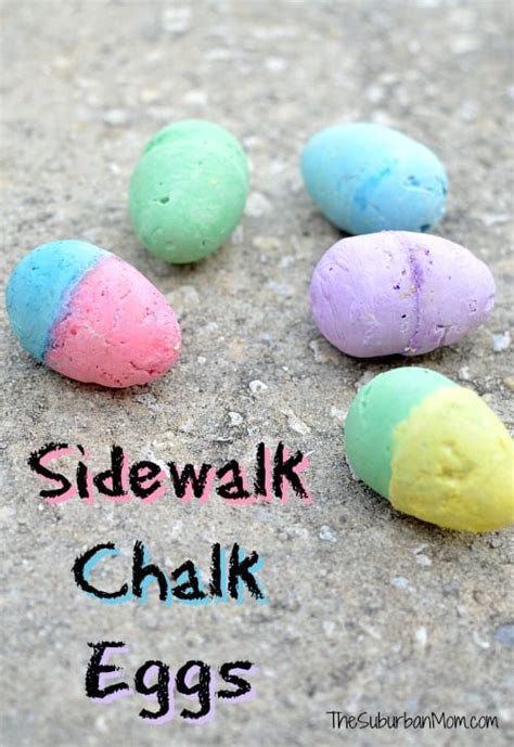 Chalk Easter Eggs