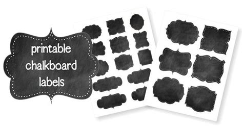 Download Chalkboard Labels Creativefabrica For Crafts