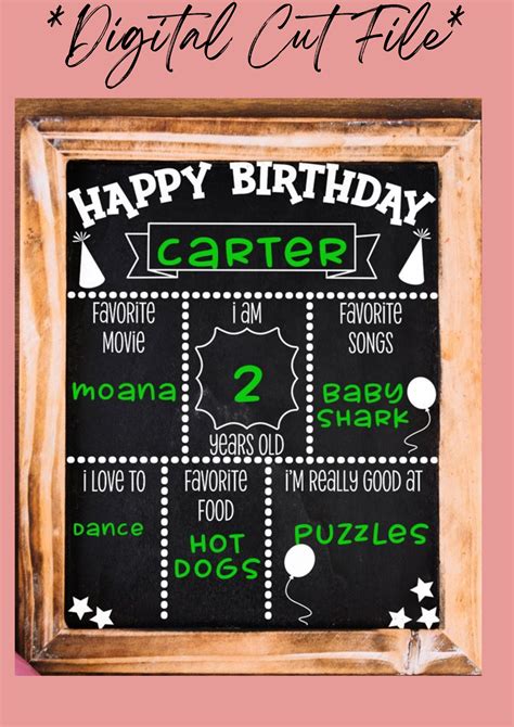 Download Chalkboard Labels Cricut SVG DXF Files