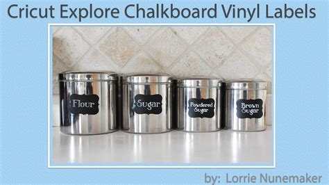 Download Chalkboard Labels Files for Cricut
