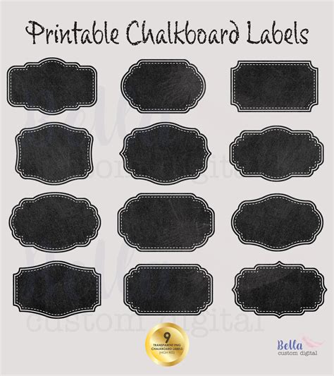 Download Chalkboard Labels Images