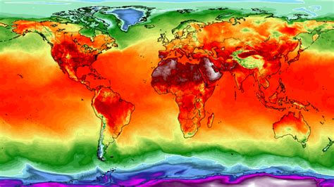 Challenges of Implementing MAP Map Of The World With Temperatures