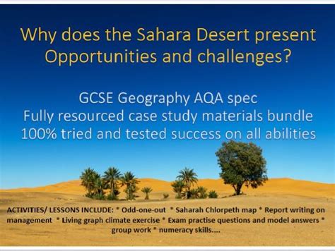 Challenges in Sahara Desert