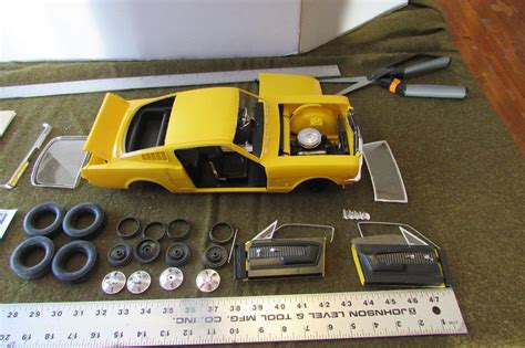 Challenges of 1/12 scale model car kits