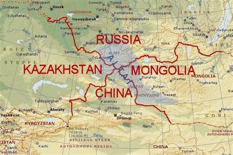Challenges of implementing MAP Altai Mountains On A Map
