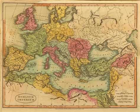 Ancient Map of Roman Empire
