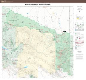 Challenges of Implementing MAP Apache Sitgreaves National Forest Map