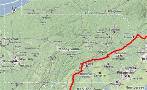 MAP Appalachian Trail