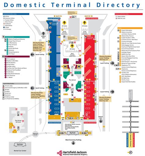 Challenges of implementing MAP Atlanta Airport Terminal S Map