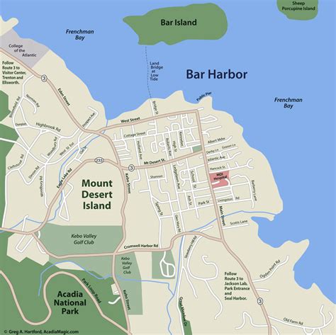 Challenges of implementing MAP Bar Harbor Maine On Map