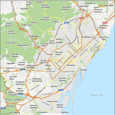 Challenges of Implementing MAP Barcelona On Map Of Spain