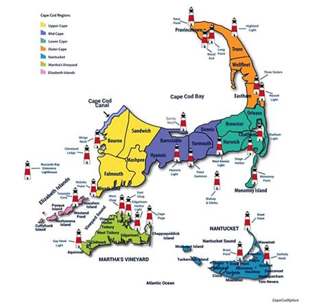 Map of Cape Cod