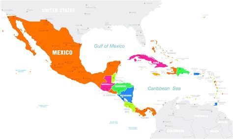 Challenges of implementing MAP Central America And Mexico Map