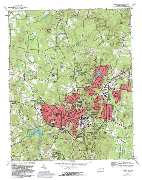 Challenges of implementing MAP Chapel Hill North Carolina Map