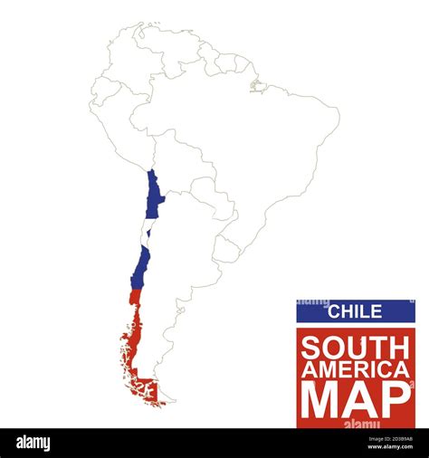 Map of South America