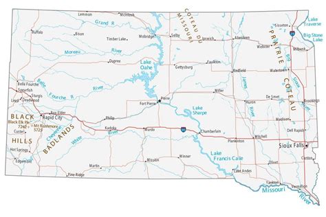 Challenges of Implementing MAP Cities in South Dakota Map