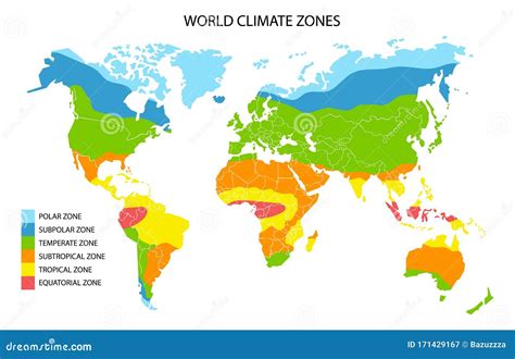 Challenges of implementing MAP Climate Zones Of The World Map