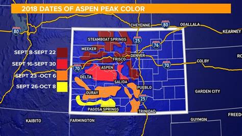 Challenges of Implementing MAP Colorado Fall Foliage Map 2021