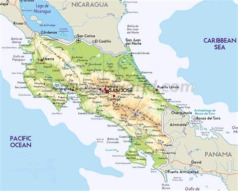 challenges of implementing MAP Costa Rica on World Map