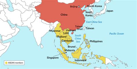 Challenges of implementing MAP Countries In Southeast Asia Map