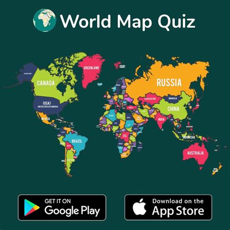 Challenges of Implementing MAP Countries Of The World Quiz Map
