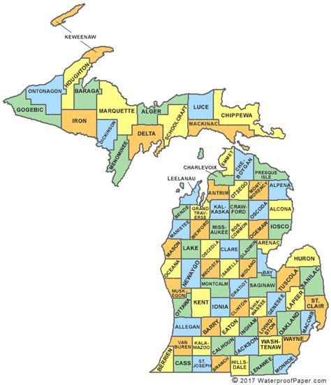 Challenges of Implementing MAP County Map Michigan With Cities