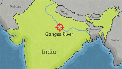Challenges of Implementing MAP Ganges River On World Map