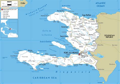 Map of Haiti