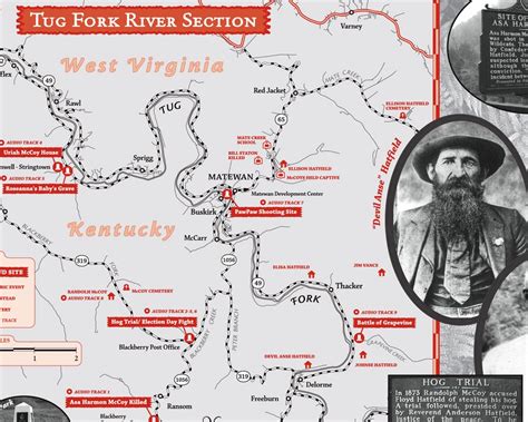 Challenges of implementing MAP Hatfield and McCoy Trail Map