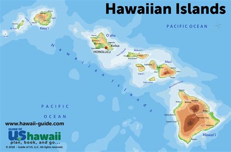 Hawaii Map on World Map