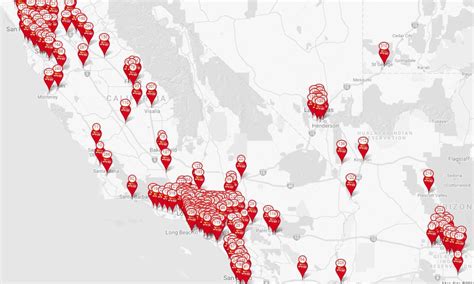Challenges of Implementing MAP In N Out Location Map