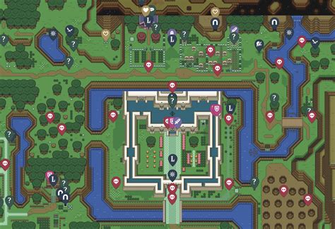 Challenges of implementing MAP Link To The Past Map