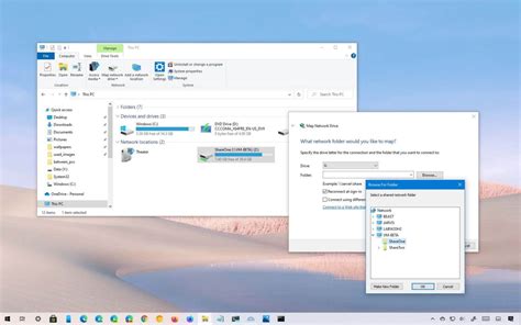 Challenges of implementing MAP Map A Drive Windows 10