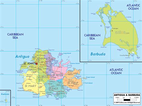Challenges of implementing MAP Map of Antigua and Barbuda
