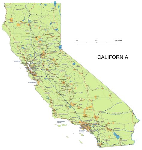Challenges of Implementing MAP Map Of California With Cities