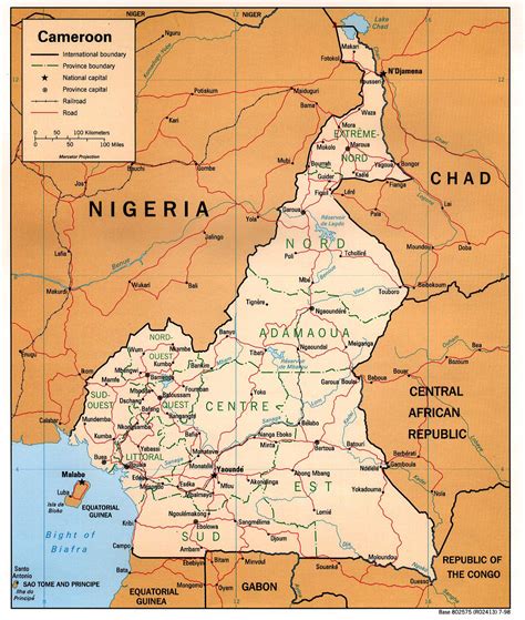 Challenges of implementing MAP Map Of Cameroon In Africa