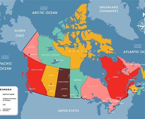 Challenges of Implementing MAP Map Of Canada With Capitals